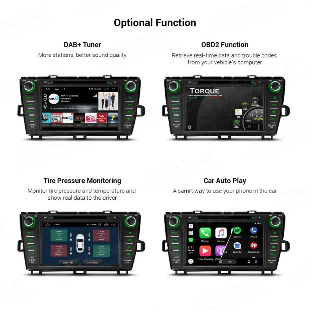 Xtrons8 'ɺndroid Q DSP автомобильный мультимедийный DVD-плеер с GPS-навигацией радио для