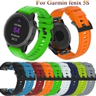 Новый модный силиконовый браслет 20 мм браслет для Garmin Fenix 5S GPS смарт-ремешок для часов с удобным быстросъемным ремешком