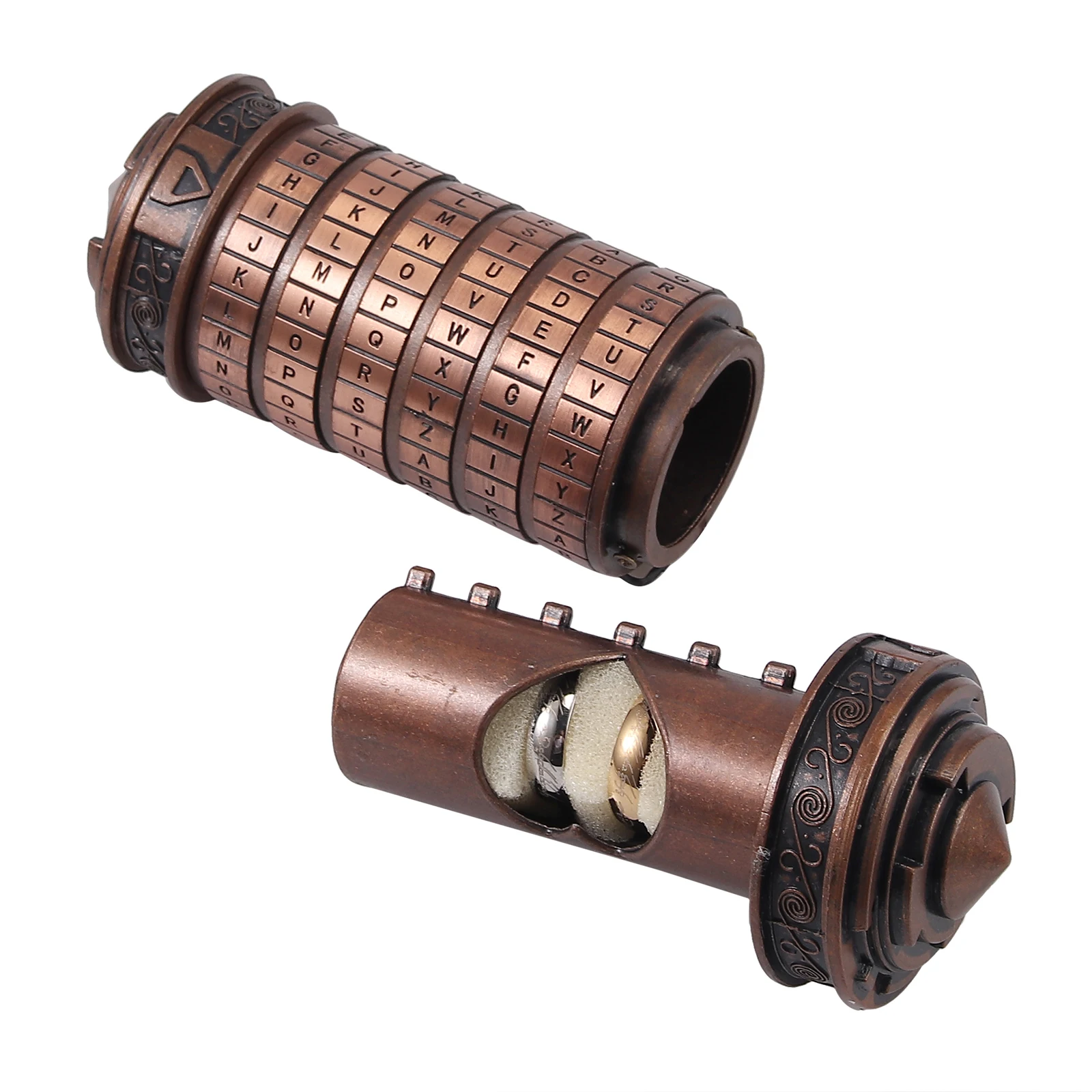 Neoteck мини криптекс День Святого Валентина интересный творческий романтический День рождения Annversary подарки да Винчи код