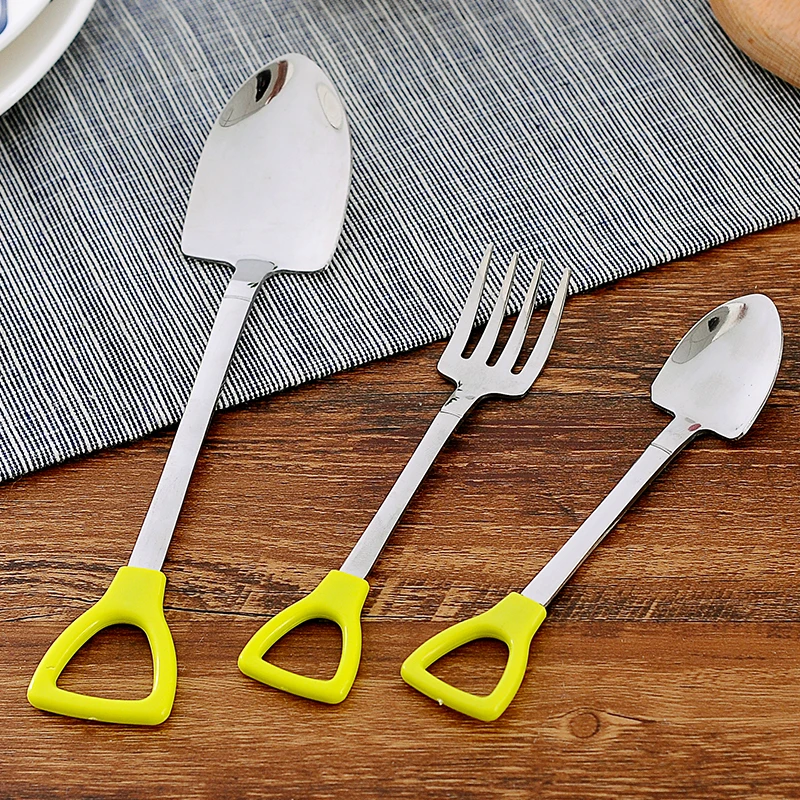 Ложка для кофе мороженого супа меда с длинной ручкой|Ложки| |