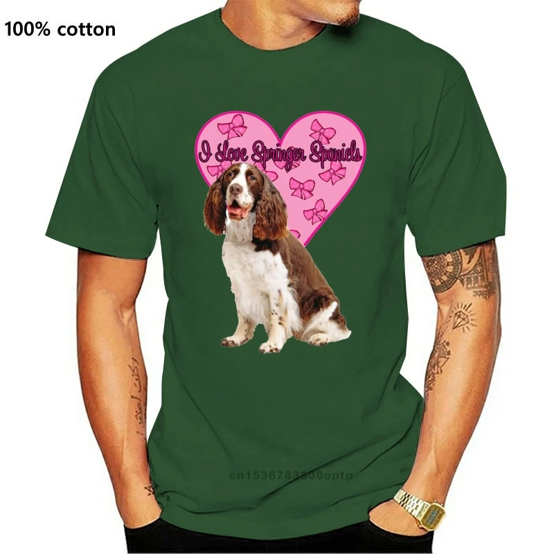 

Футболка Springer Spaniel Dog I Love Springer Spaniels, выбор размеров и цветов