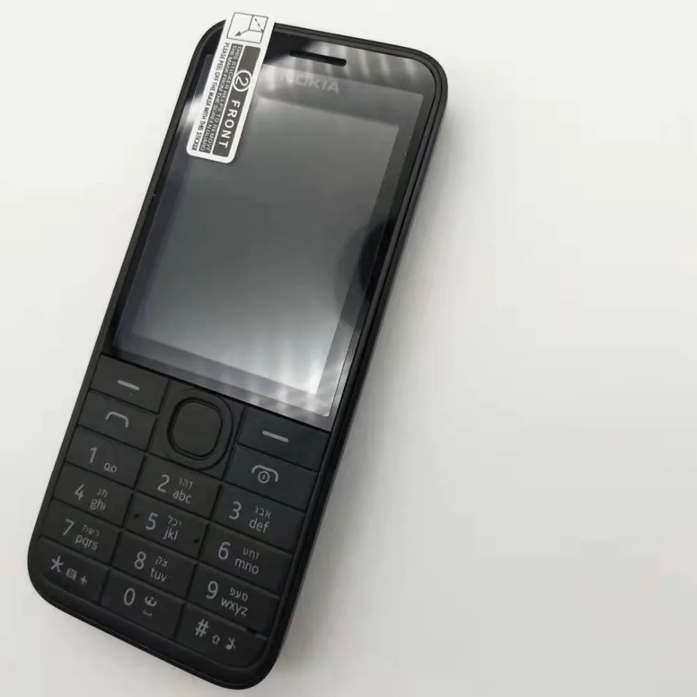 Телефон Nokia 208 иврит с одной Sim-картой поддержка GSM клавиатура арабский и русский
