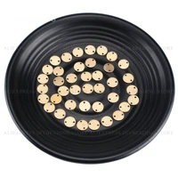 10 1000 pcs brass charm finding for making jewelry small size 10mm circle connector component material online bulk wholesale