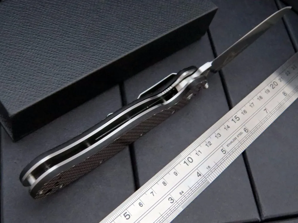 EF-R1 OEM складной тактический нож AUS-8 стальные ножи острые + углеродное волокно