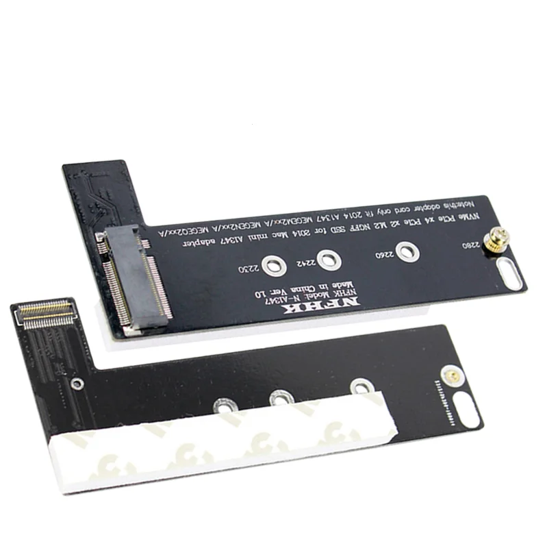 

M key NVMe M2 SSD Mac Mini 2014 A1347 MEGEN2 MEGEM2 MEGEQ2 PCI express NGFF 760P 600P