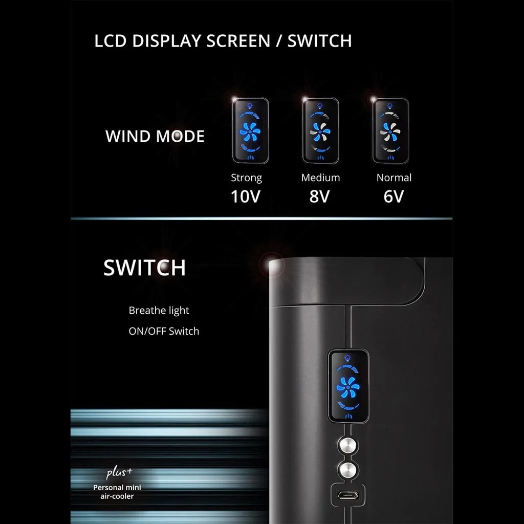 Портативный кондиционер личное пространство USB мини охлаждение для спальни