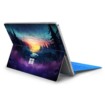 C10 Виниловые наклейки для ноутбука microsoft Surface Pro 4 Pro 5 Pro 6 ПВХ наклейки с принтом украшения для Surface Pro 3 кожа для ноутбука - Цвет: C10