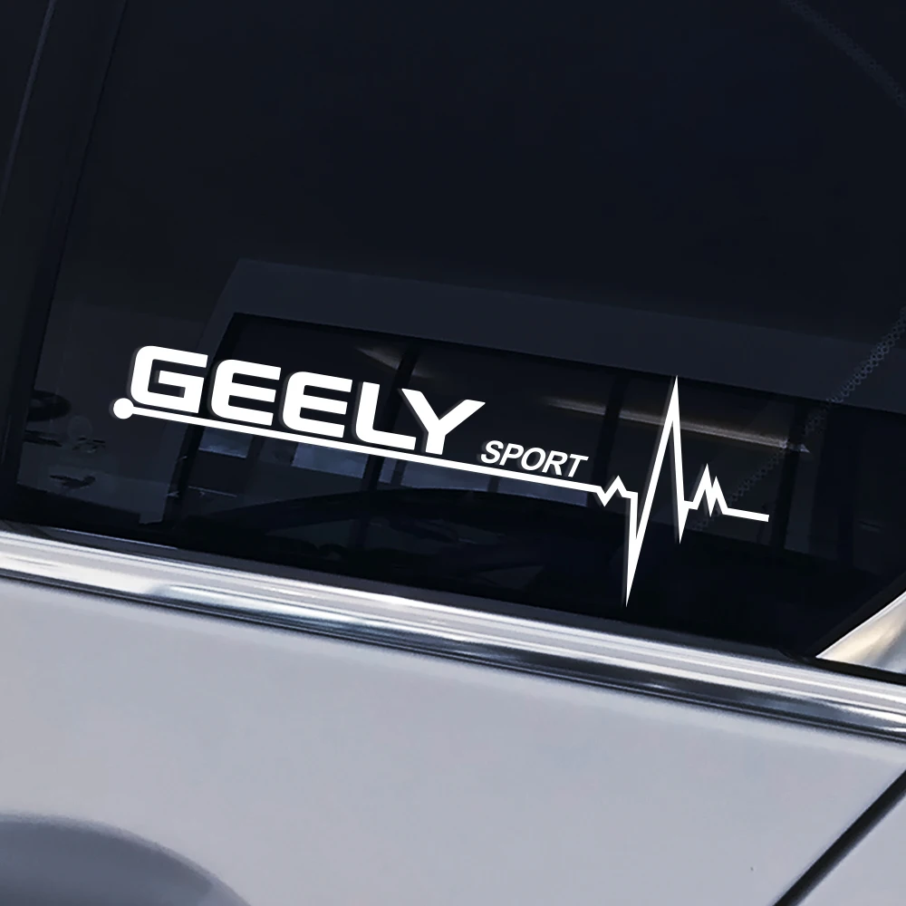 2 шт. наклейки на боковые окна автомобиля GEELY GC6 GC9 EMGRAND EC7 EC8 CK ATLAS CK2 CK3 GT аксессуары