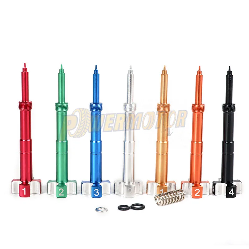 Топливный винт с ЧПУ легко Регулируемый воздушный топливный для мотоциклов