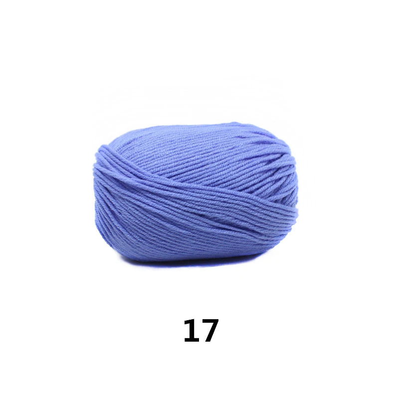 36pcs 17 6 шт. НИТКИ ДЛЯ ВЯЗАНИЯ Штраф Камвольной Пряжи Нити Хлопка Смешанная Пряжа Экологичный Красочные Струны для Ручного Вязания Свитер - Цвет: 36pcs 17