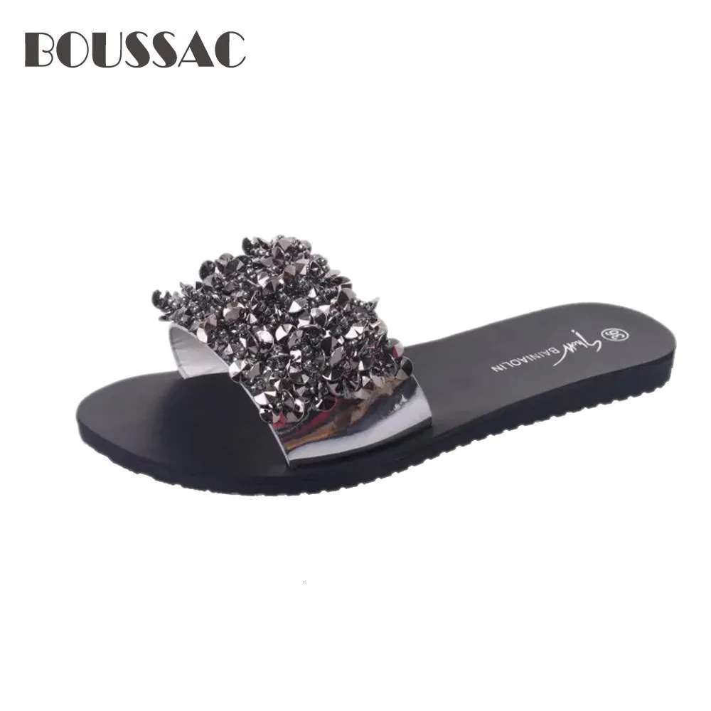 BOUSSAC стильные женские босоножки Вьетнамки на танкетке Модные шлепанцы платформе