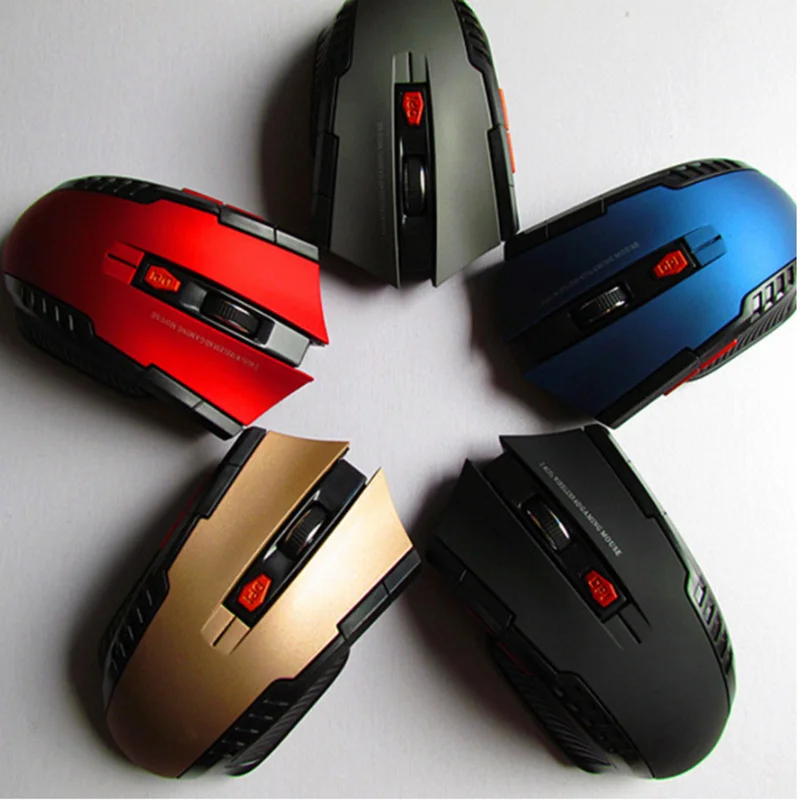 

New 2.4G Wireless Mouse USB Receiver Professional 2000DPI Optical Wireless Mouses USB Right Scroll Mice for Laptop PC Gamer