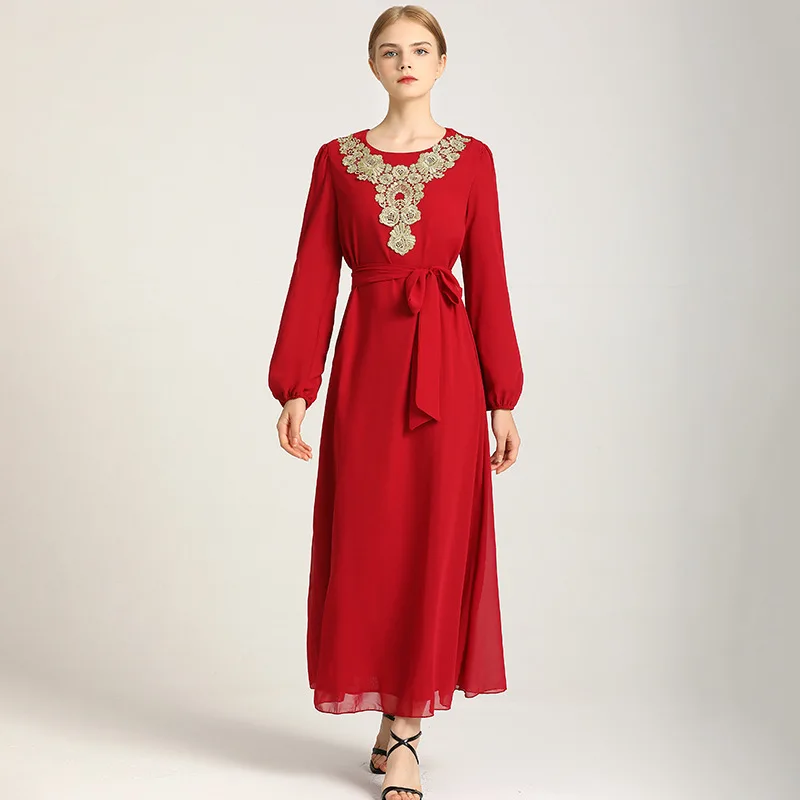 

Eid Mubarak Caftan Abaya Dubai Turkey Muslim Hijab Dress Islam European Clothing Abayas for Women Turkish Dresses Robe Musulmans