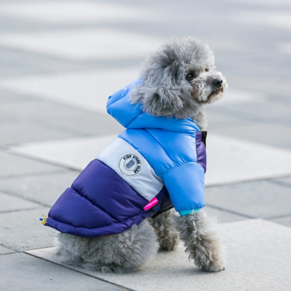 

Warm Pet Coat Down Jacket Waterproof Winter Dog Hoodies For Small Large Dogs Chihuahua French Bulldog Pug Multicolor Optional