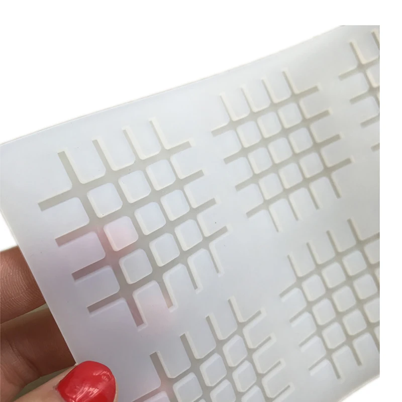 Креативная форма Забор крестики-носок силиконовая вставка для края торта