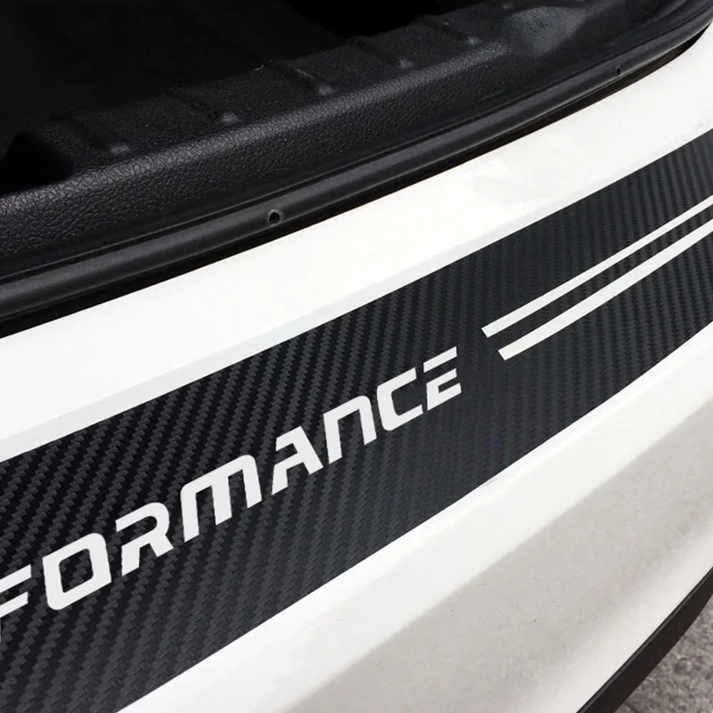 Автомобильные наклейки на задний бампер багажник автомобильный Стайлинг