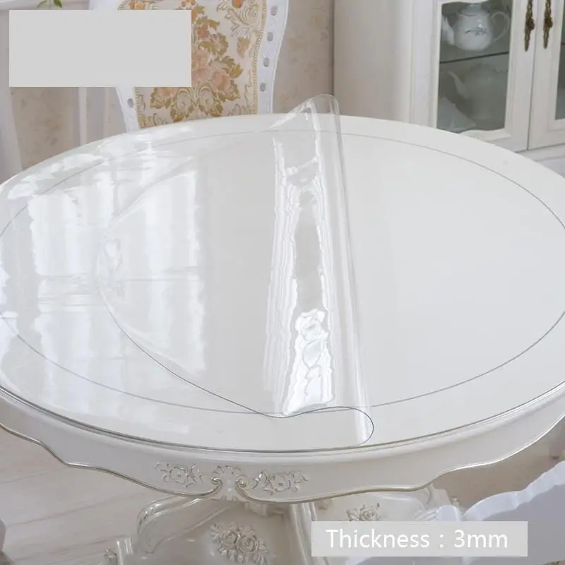 Домашний товар Plastique Mariage круглая наппа Ronde Tafelkleed Rond Toalha De Mesa покрытие ПВХ скатерть