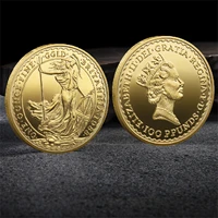 new style 30mm 2mm statue of liberty embossed commemorative coin collection lucky personality challenge gift queen coins