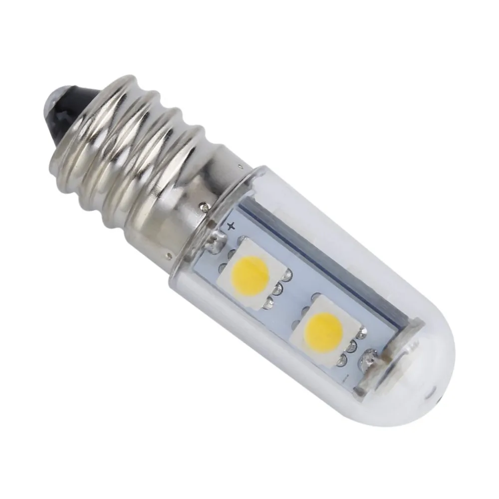 New Arrival 1x Mini E14 1W 7 LED 5050 SMD Nature/Warm White Refrigerator Light Bulb Lamp 110V/220V | Освещение