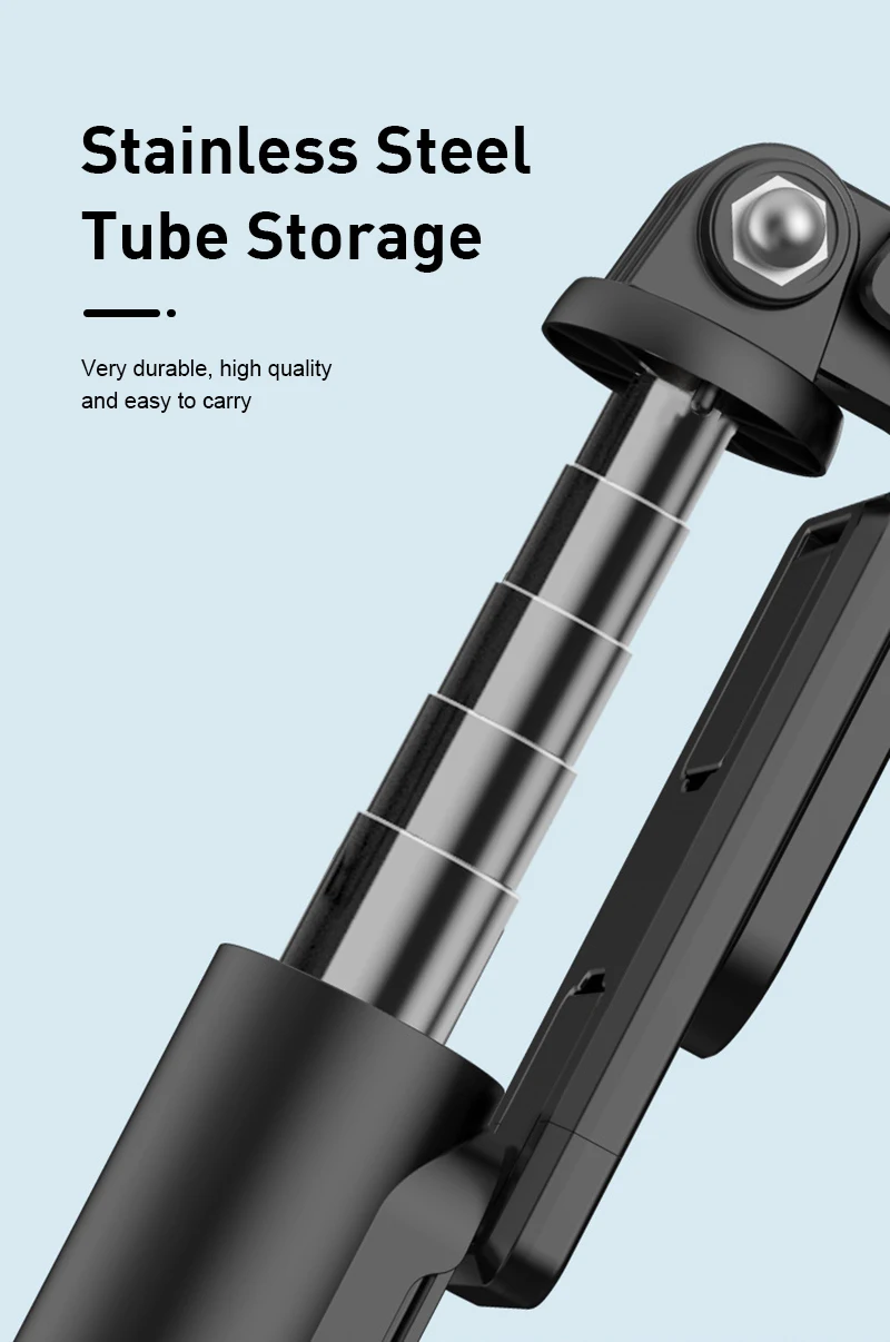 

Wireless Bluetooth Selfie Stick Tripod Remote Palo Handphone Live Photo Holder Tripod Camera Monopod Self-Timer Artifact Rod