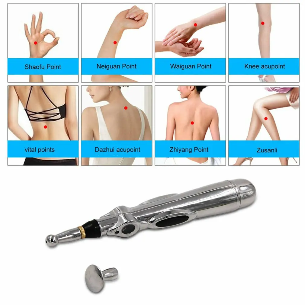 

Electronic Accupuncture Massage Pen Energy Pen Relief Pain Tool Meridian Therapy Circulating Energy Physiotherapy
