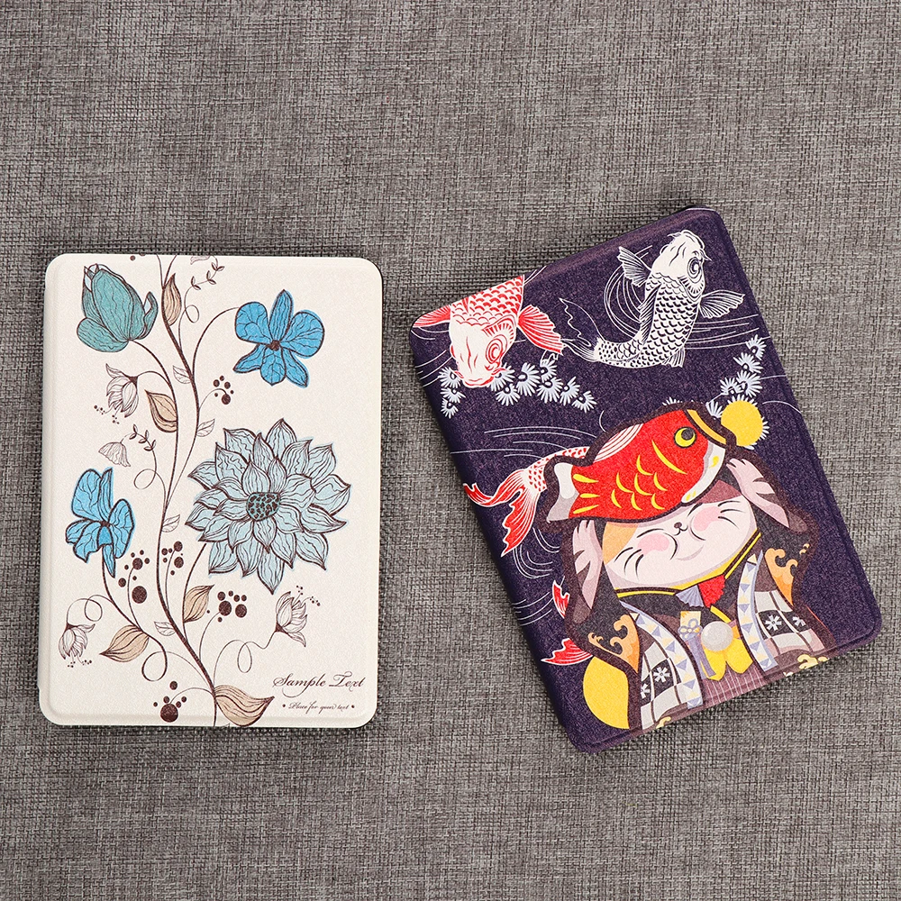 1 шт. многостильные ультратонкие смарт-чехлы из искусственной кожи защитный