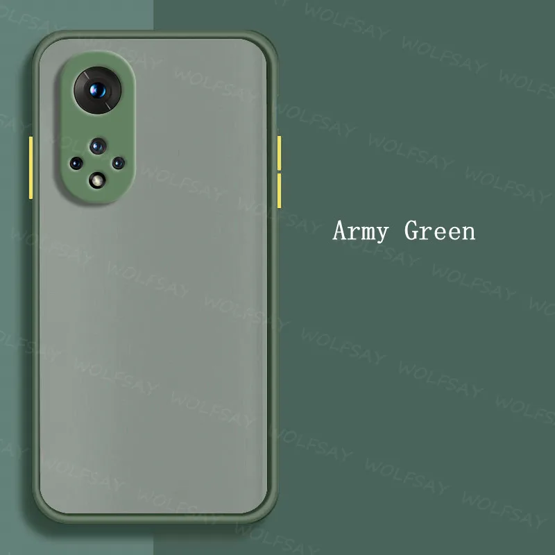 For Huawei Nova 9 Pro Case For Nova 9 8 7 7i 6 5 5i Pro Cover Silicone Matte Translucent Shockproof Bumper Coque For Nova 9 Pro