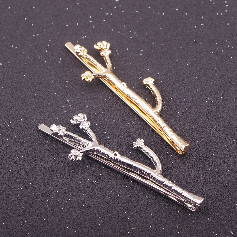 

Golden Silver Branches Hair Clips Women Girl Metal Hairpins Branch with Leaves Hair Accessories Korean Hair Pins Unique Headwear