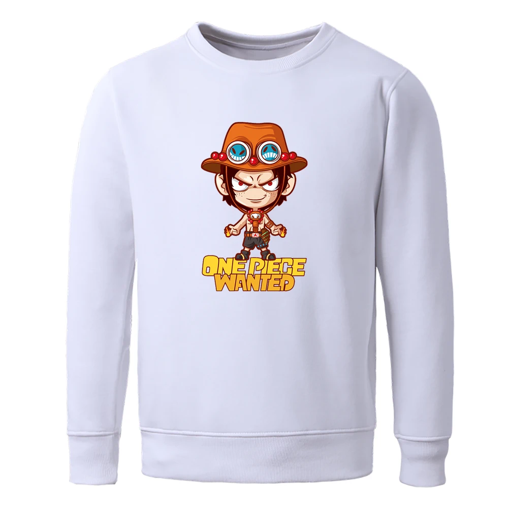 

Japanese Anime Funny One Piece Cartoon Print Sweatshirts Man Punk Street Fashion Hoody Men Long Sleeve Retro Sportswear Mens