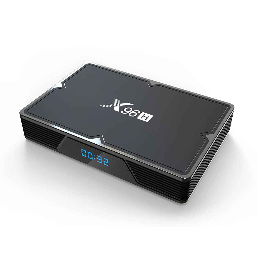 X96H Smart tv BOX Android 9 0 2 ГБ/4 ГБ ОЗУ 16 Гб/32 ГБ/64 Гб ПЗУ четырехъядерный ARM Cortex-A53 6 к двойной