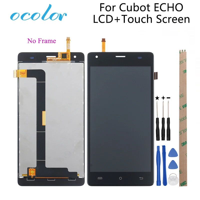 Ocolor для Cubot ECHO ЖК-дисплей и кодирующий преобразователь сенсорного экрана в сборе