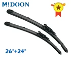 Щетки стеклоочистителя MIDOON для Mercedes-Benz Sprinter, VW Crafter 2007-2018, 26 дюймов, 24 дюйма
