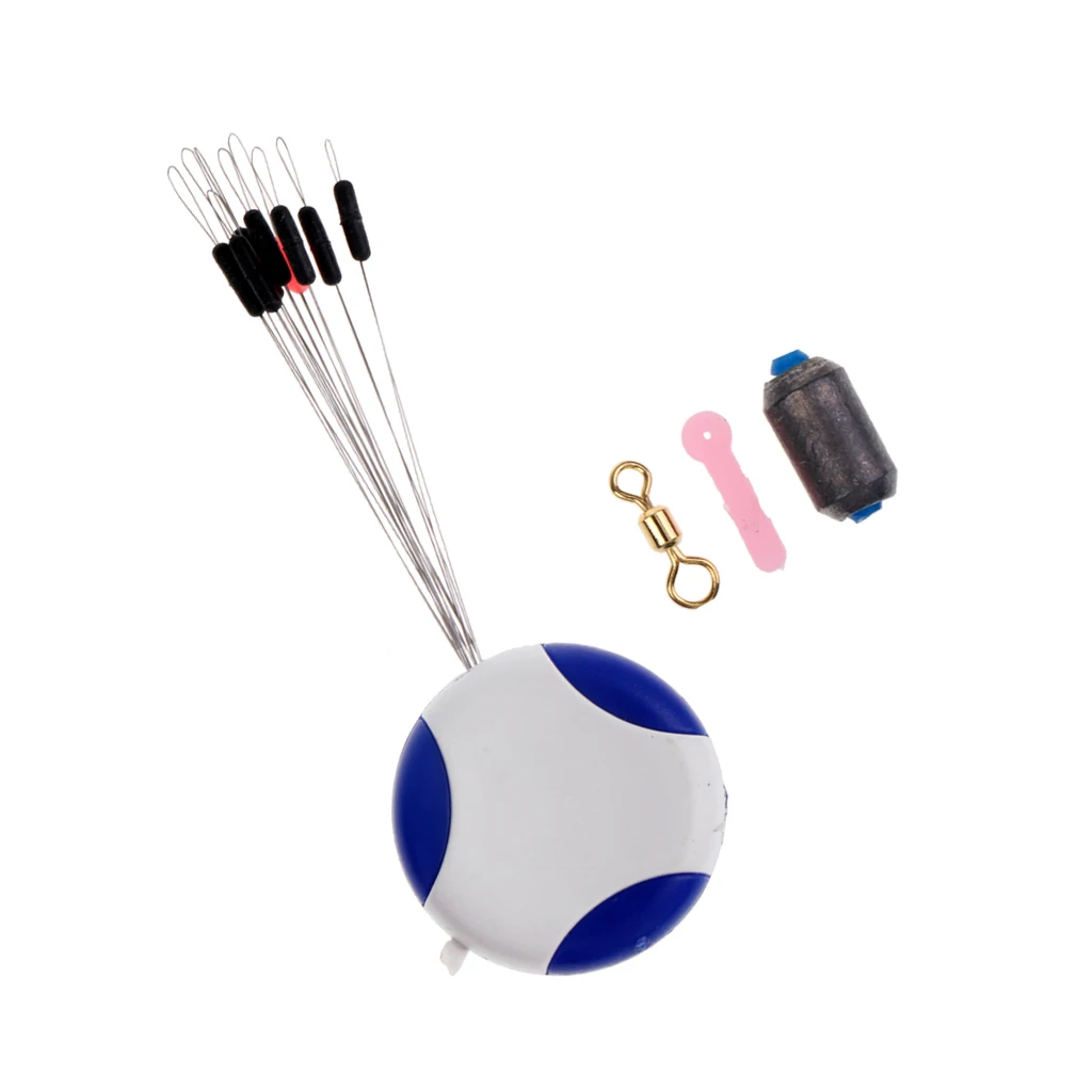 4 in 1 Fishing Tackle Tools - Space Beans Sheet Lead Float Seat and Swivels 5 Size Available |