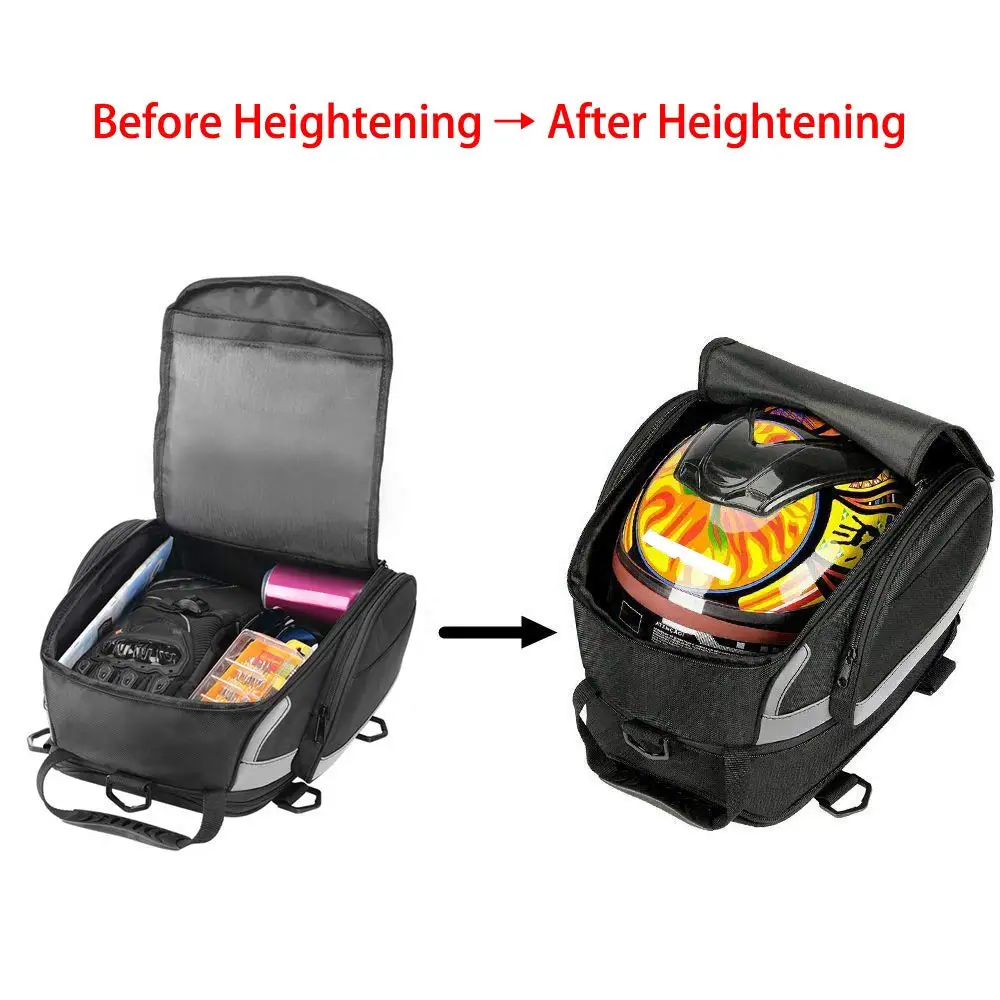 Мотоциклетные задние Сумки на заднем сиденье сумки для путешествий с чехлом UV FLD