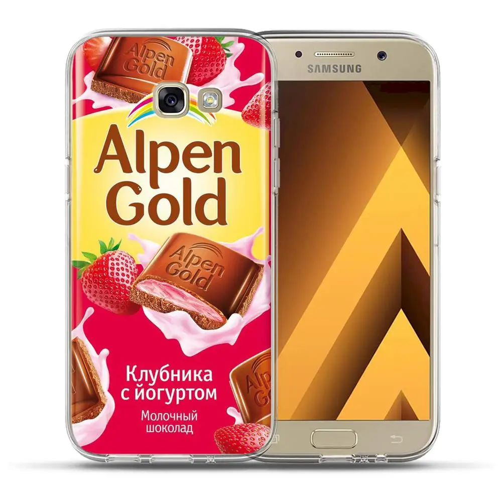 6158 Шоколад чехол для телефона для Samsung Galaxy A3 A5 A7 A6 A8 плюс A9 A10 A20 A30 A40 A50 A60 A70 A80 A90 силиконовый чехол - Цвет: 6158