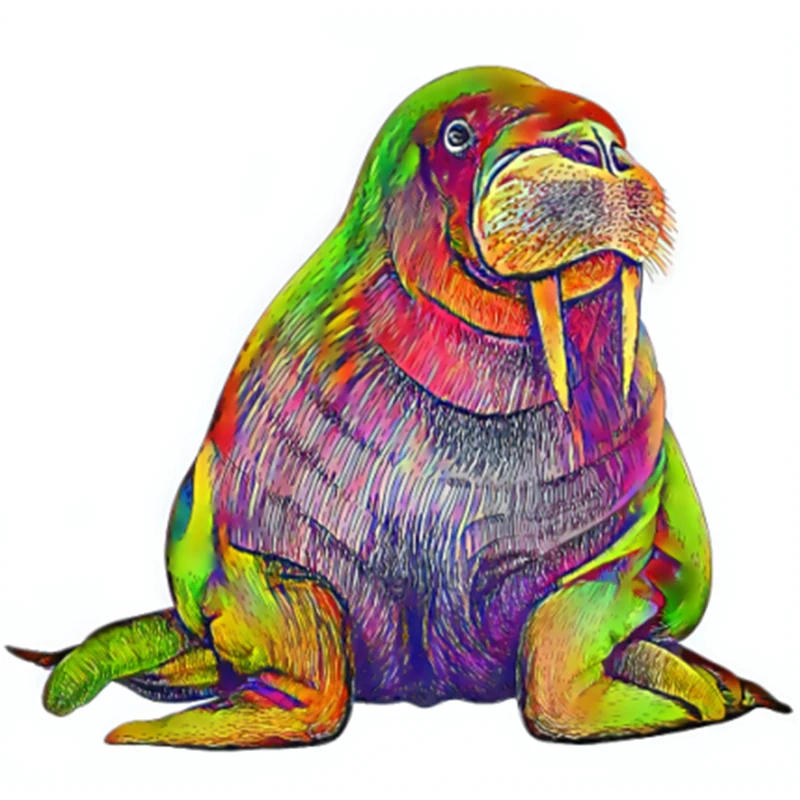 

Walrus Puzzles for Children Alien Animal Puzzle 300 200 100 Pieces Kids Adults Gift Montessori Wooden Game Artwork Dropshipping