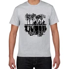 Футболка мужская свободного покроя, дышащая хлопковая, в стиле очень странные дела, классная уличная одежда в стиле Харадзюку