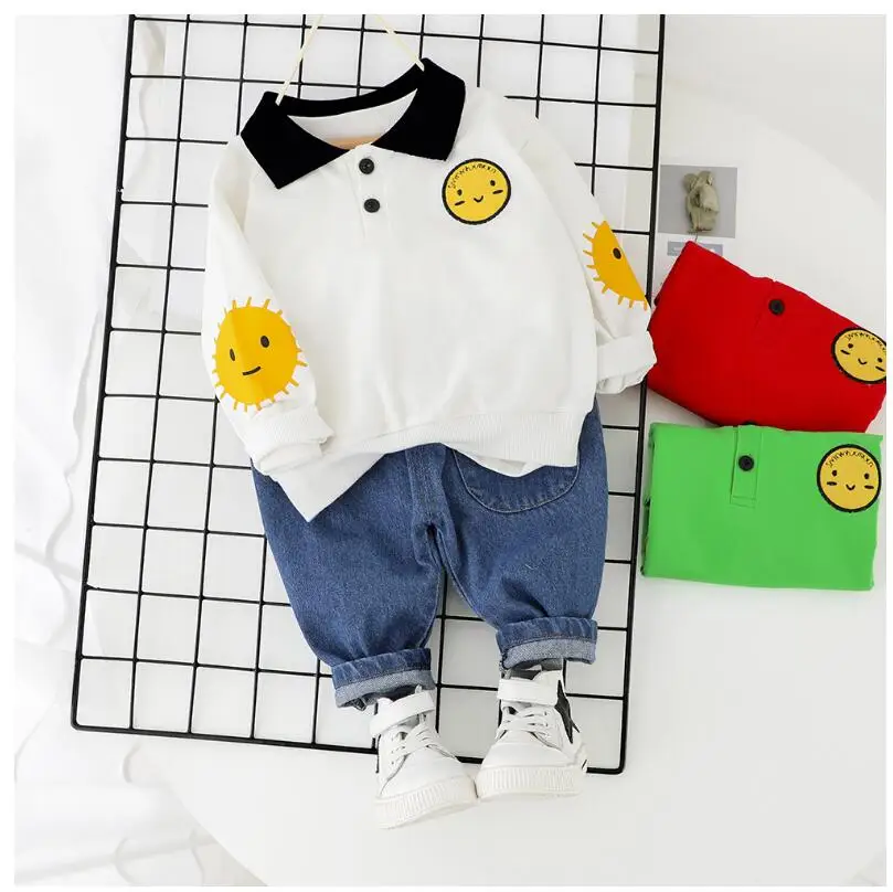 Комплекты одежды для маленьких мальчиков и девочек 2020 г. Весенние детские