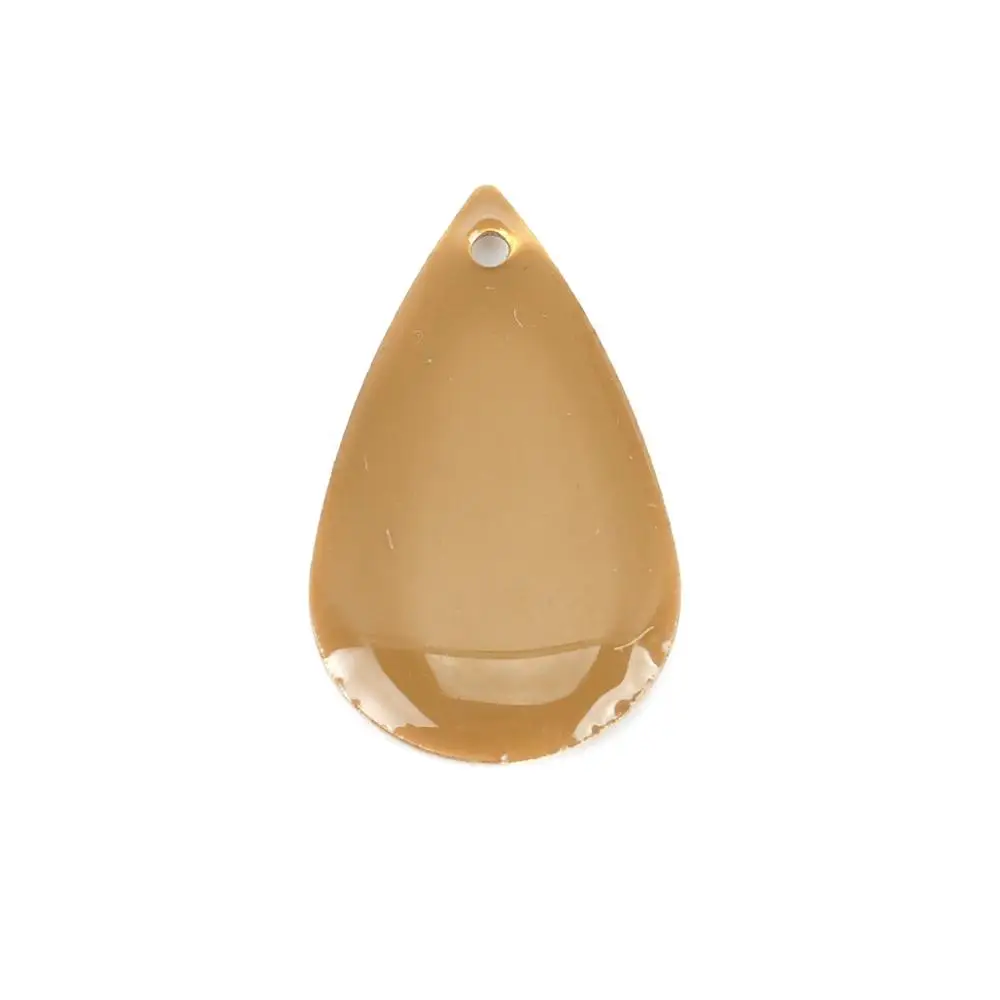 Doreen Box медные эмалированные блестки в форме капли воды карамельного цвета