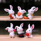 BAIUFOR Животные миниатюры Kawaii кролика и Бесплатная доставка; Одежда для детей; Платье без рукавов для девочек; С редис Террариум аксессуары Волшебные садовые фигурки Кукольный дом Декор подарок игрушки