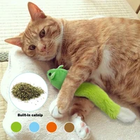 long tail plush mouse interactive cat supplies for small cat contains catnip plush cat toys cartoon pet accessories dropshipping