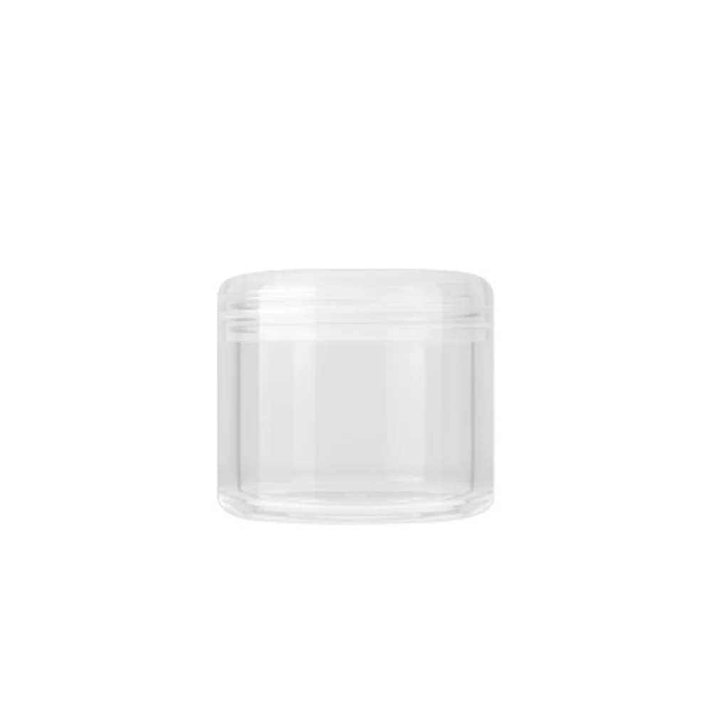 g/5g/10g/15g/20g Transparent Cosmetic Jar Plastic Empty Makeup Sample Pot Refillable Bottles Travel Face Cream Lotion Container images - 6