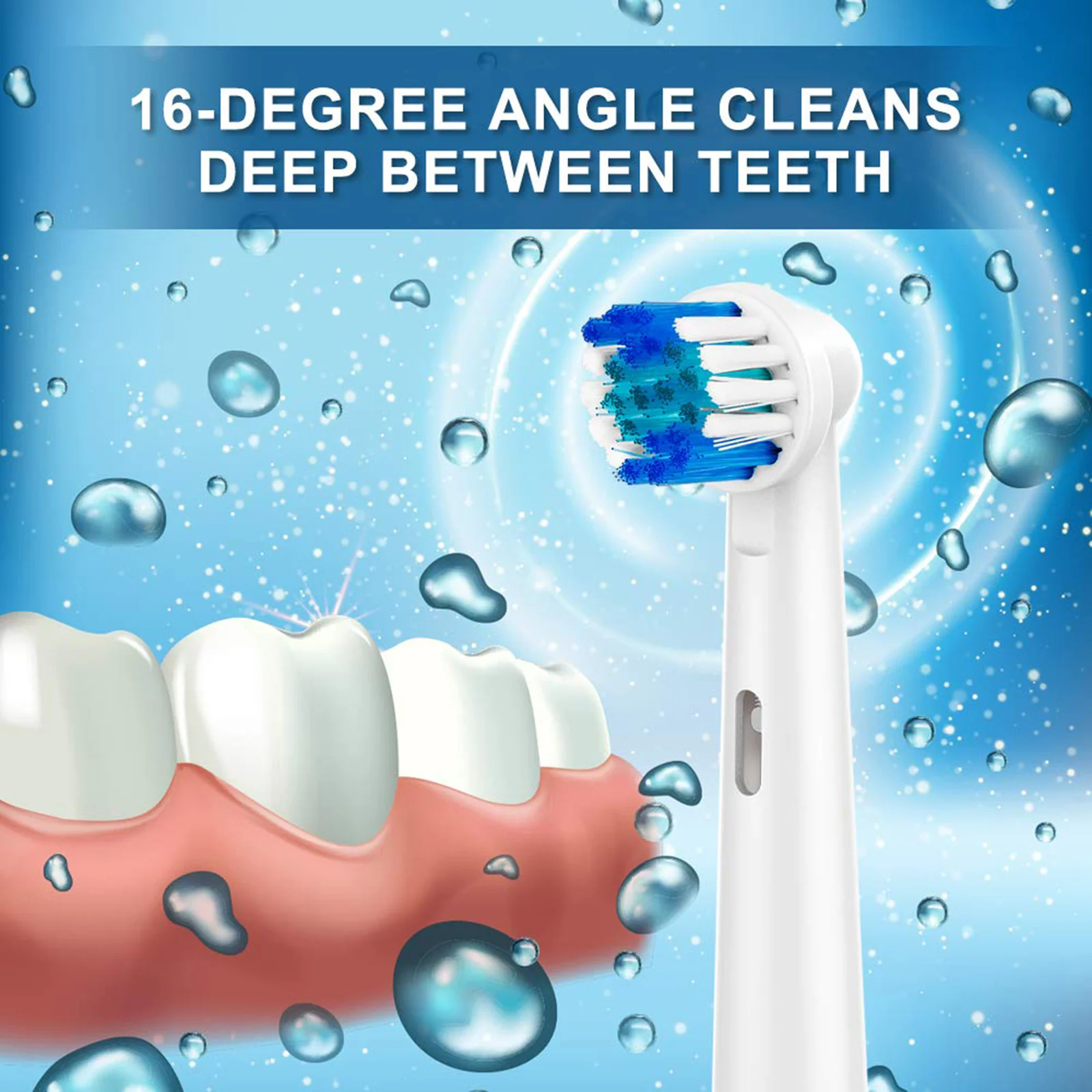 12/8/4 шт Электрический Зубная щётка головки совместимый для Oral B электрические