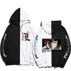Толстовки с капюшоном в стиле аниме Death записка свет Yagami
