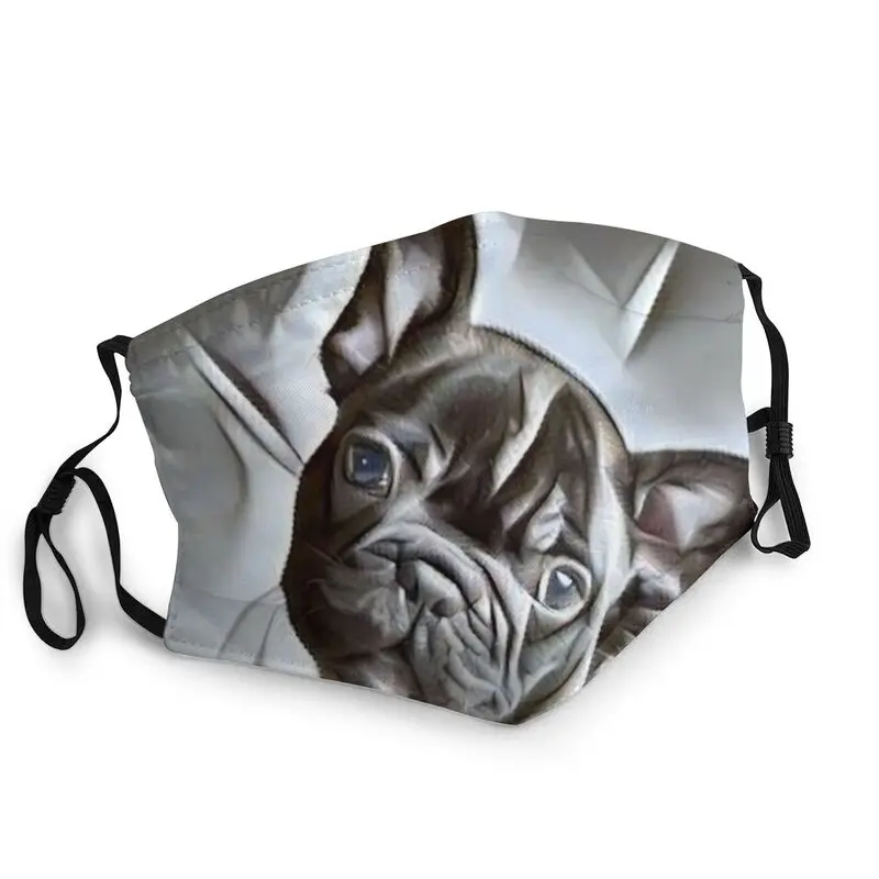 

Панель в форме французского бульдога маска щенка Анти-пыль многоразовые Забавный собака Frenchie маска для лица Защитная крышка унисекс респир...