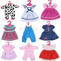 free shipping doll clothes dress for 18 inch reborn baby doll accessory