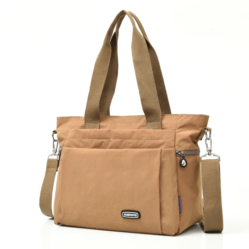 

Women Shoulder bag Women's handbag Anti-theft Swiping Magnetic Card Bag Waterproof Nylon Top-Handle crossbody bags for women