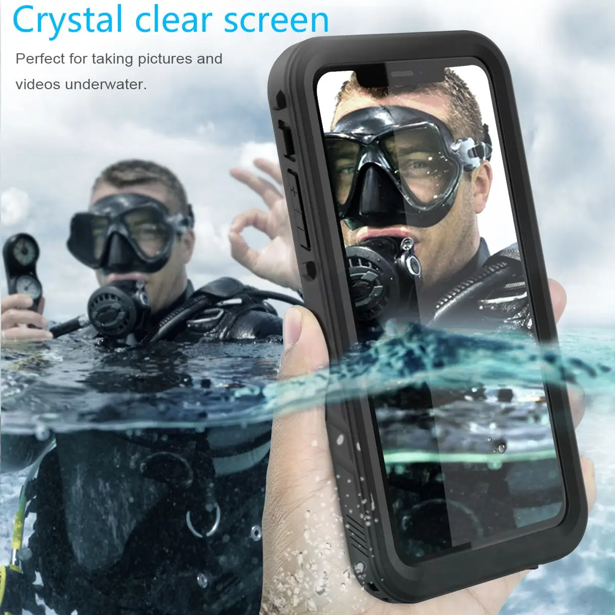 Водонепроницаемый чехол для IPhone 11 Pro Max спортивный телефона на открытом воздухе
