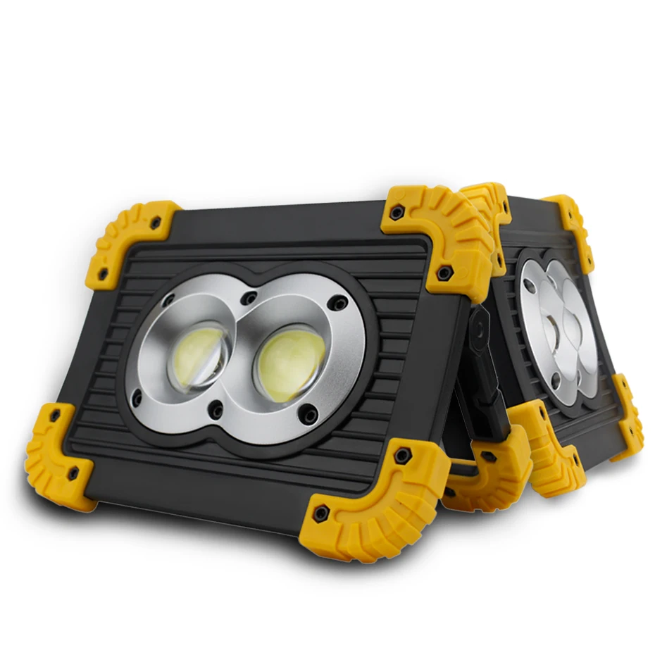 

Multifunction Portable Work Light USB Rechargeable Camping Lantern LED Flashlight Spotlight for Outdoor Night Fishing Lighting
