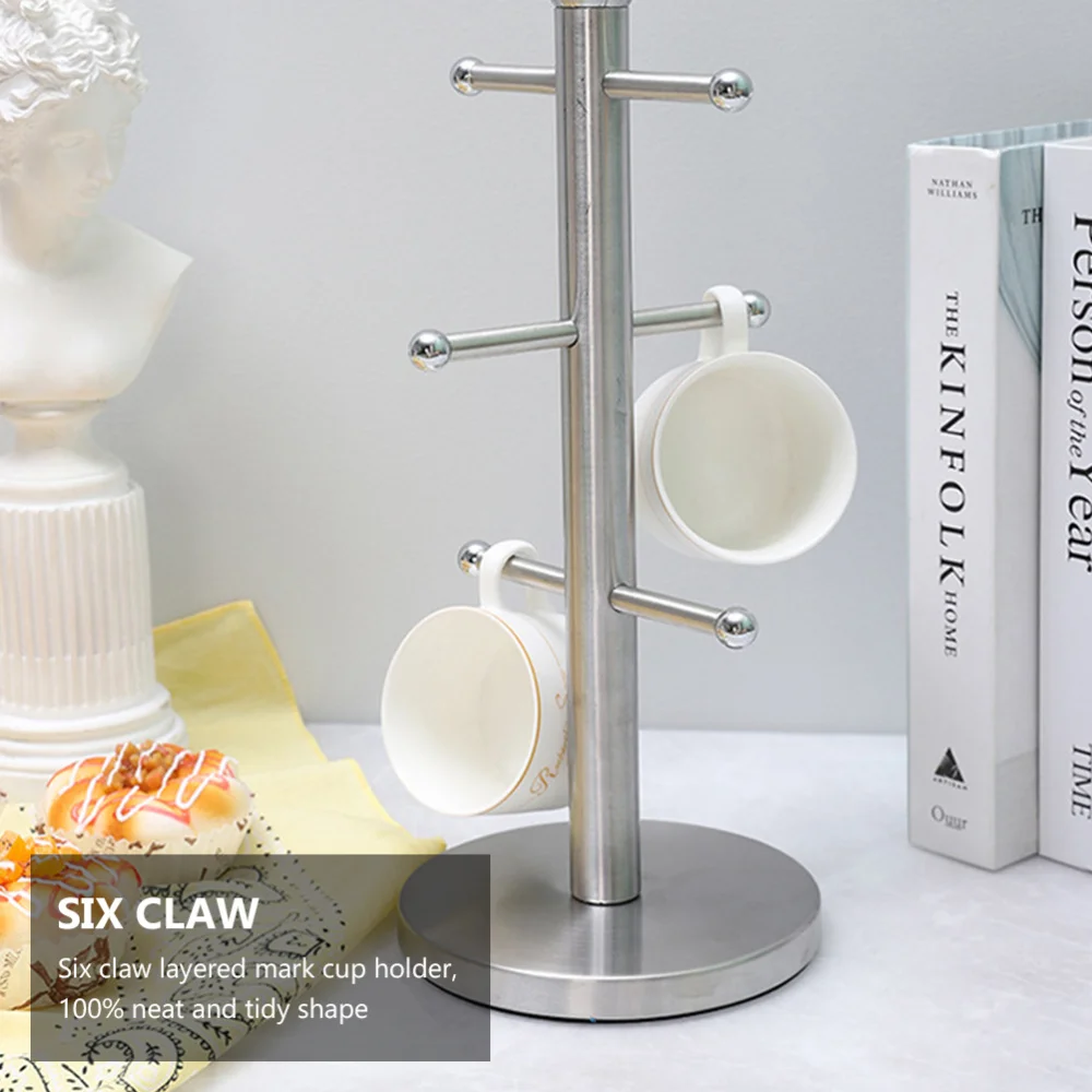 

Coffee Cup Holder Mug Hanging Display Rack Cup Hanging Rack Cup Drying Rack